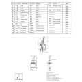 Top quality JEC JMS-101-A1 ON-OFF Miniature electric Toggle Switch 5A 125V